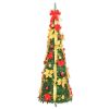 Artificial Christmas Tree Pop-up 150 LEDs Green 70.9"