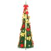 Artificial Christmas Tree Pop-up 150 LEDs Green 70.9"