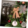 24pcs Small Shatterproof Christmas Ball 4cm Ornaments in Pastel Colors